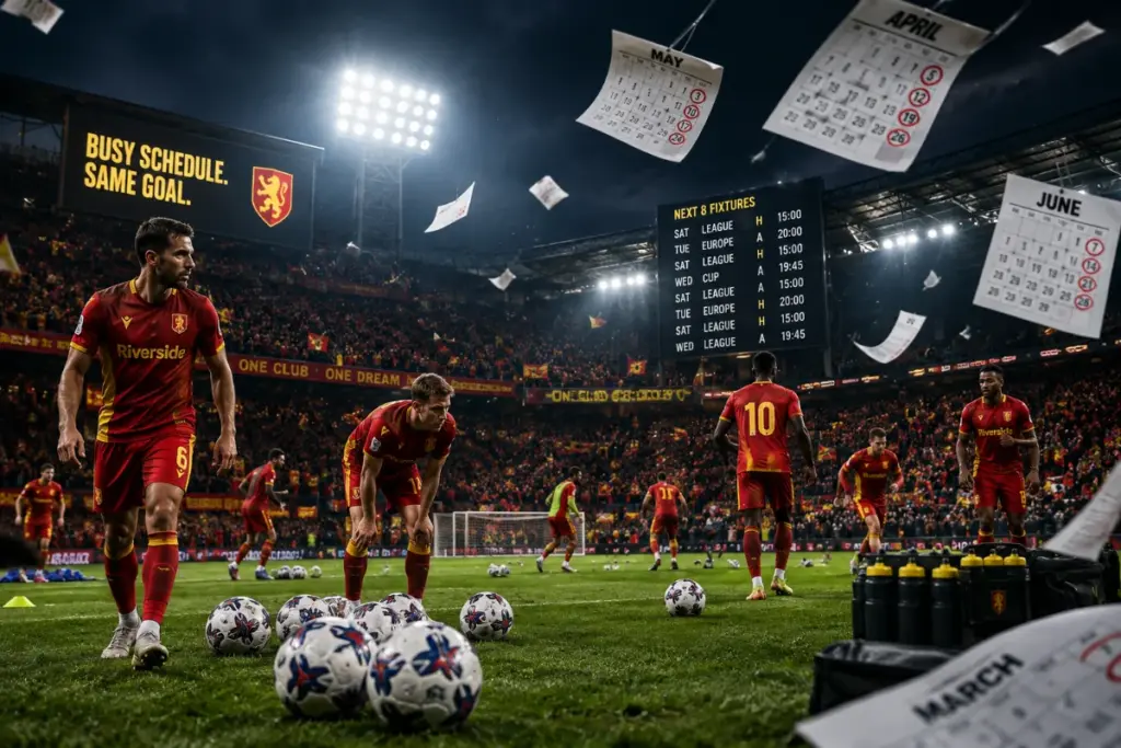 Galatasaray İçin Kritik Süreç: 30 Günde 8 Maçlık Maraton
