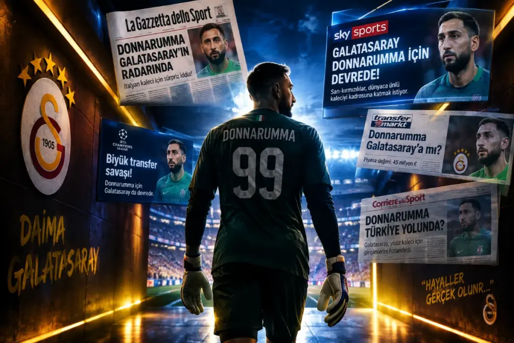 Galatasaray’ın Kalesi İçin Çılgın Plan: Gianluigi Donnarumma İddiaları